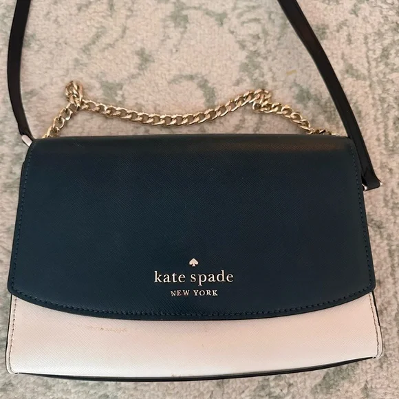 Kate Spade Peacock Sapphire Multi Carson Convertible Crossbody Bag - Picture 4 of 8